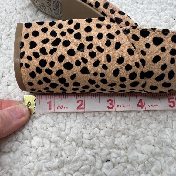 Qupid Leopard Print Open Toe Heels 6.5 - Picture 9 of 9